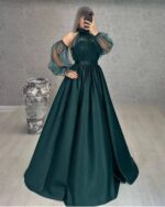 لباس مجلسی و شب ماکسی مدل شایسته - تصویر 3