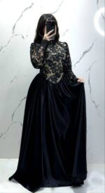 لباس مجلسی زنانه ترمه - تصویر 3