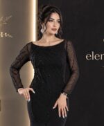 لباس مجلسی زنانه ابریشم - تصویر 2