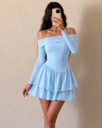 لباس مجلسی زنانه و دخترانه ژیوانا - تصویر 3