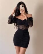 لباس مجلسی زنانه و دخترانه ملکه - تصویر 3