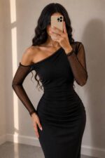 لباس مجلسی زنانه و دخترانه سوژین بارکدی - تصویر 3